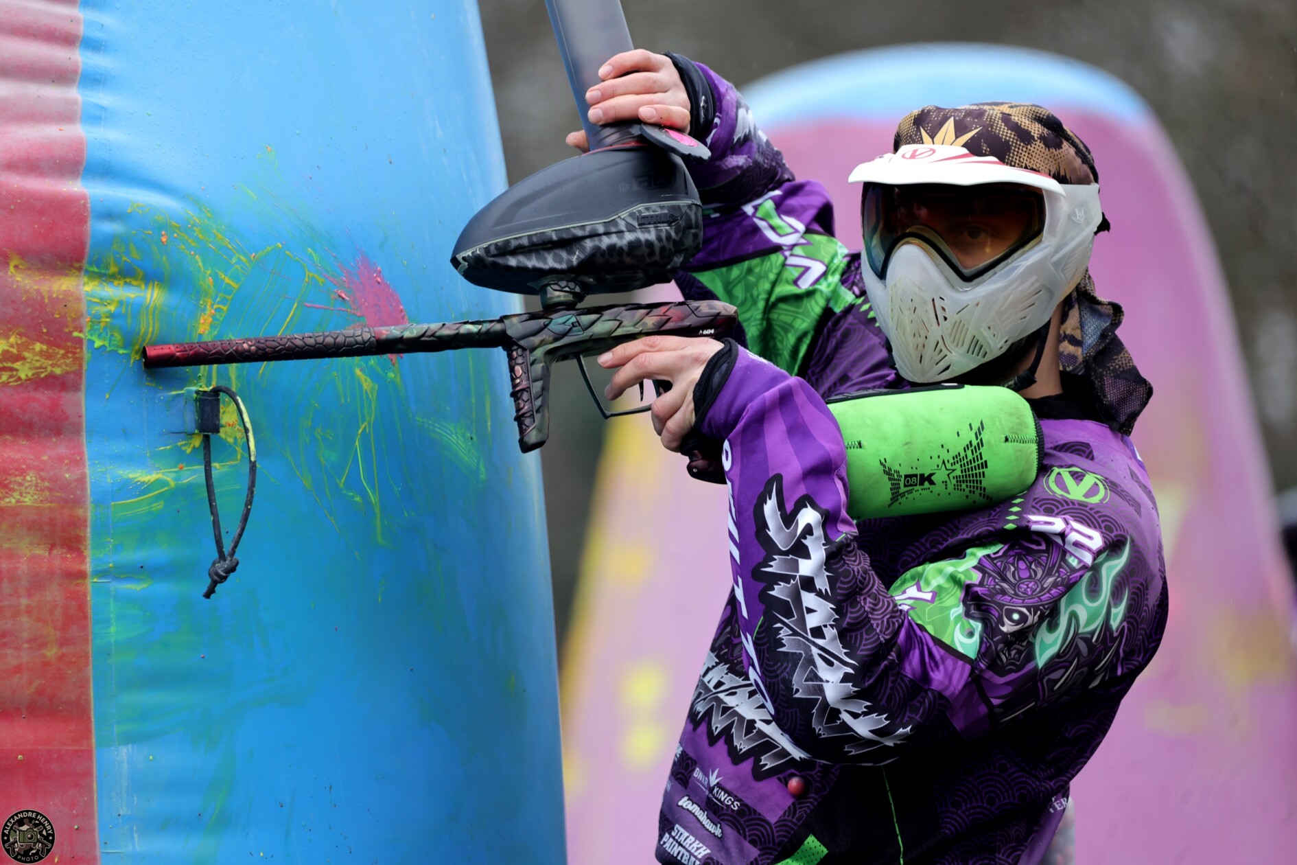 Photo compétition club de paintball Perpignan